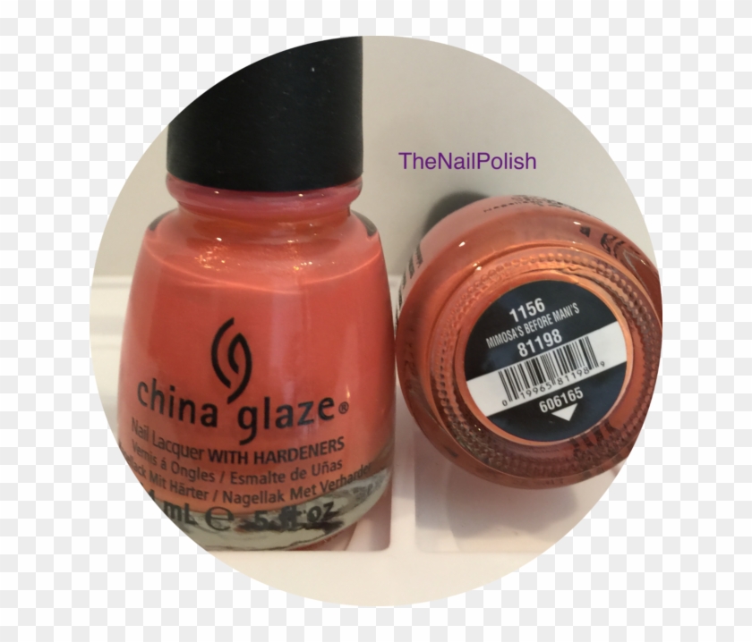 China Glaze Nail Polish Mimosa's Before Mani's 1156 - Cosmetics Clipart
