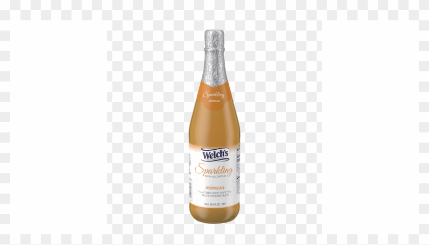 Welch's Nonalcoholic Sparkling Mimosas - Glass Bottle Clipart
