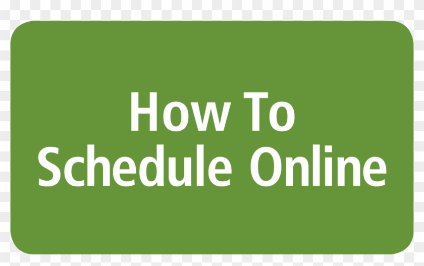 How To Schedule Online - Sign Clipart