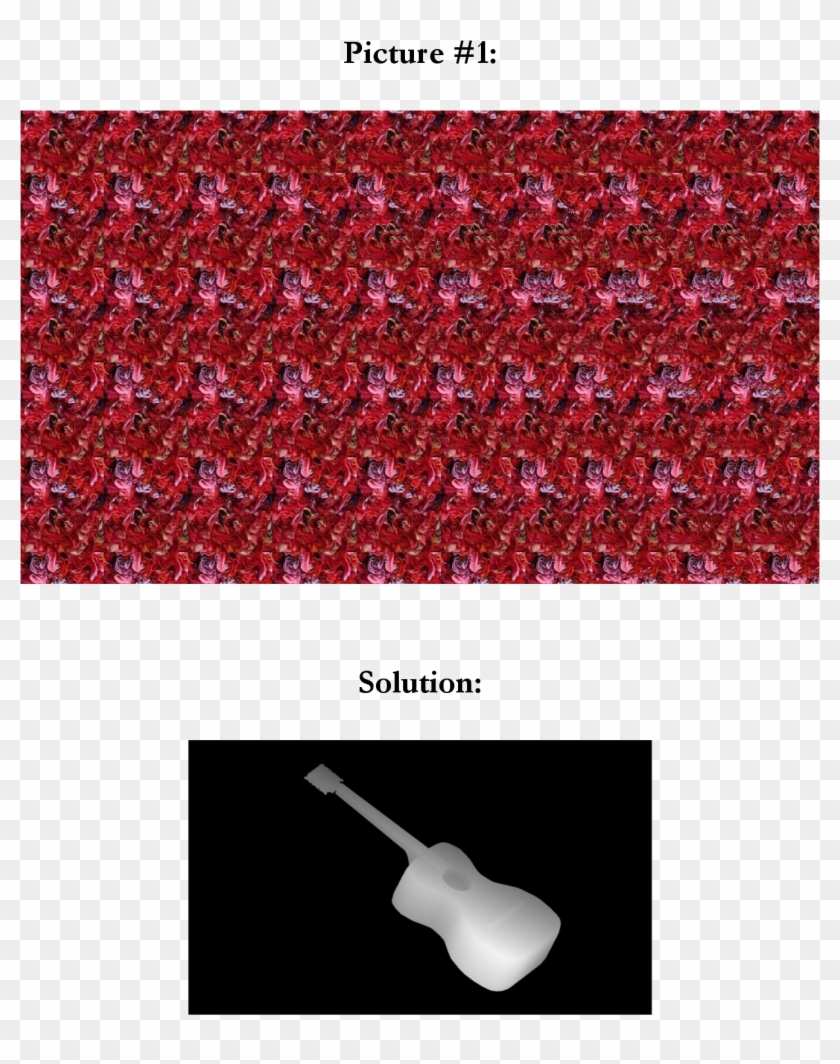 Can You Find The Hidden Images In These 15 “magic Eye” - Magic Eye Clipart