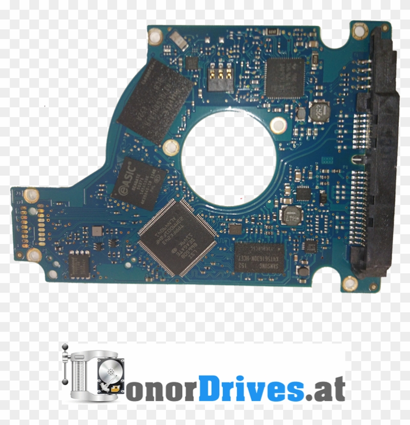 Seagate - Pcb - 100535537 Rev - A - 750 Gb Clipart