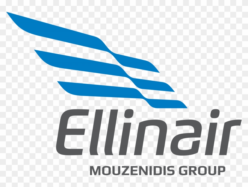 Popular Logo - Ellinair Logo Vector Clipart #5309186