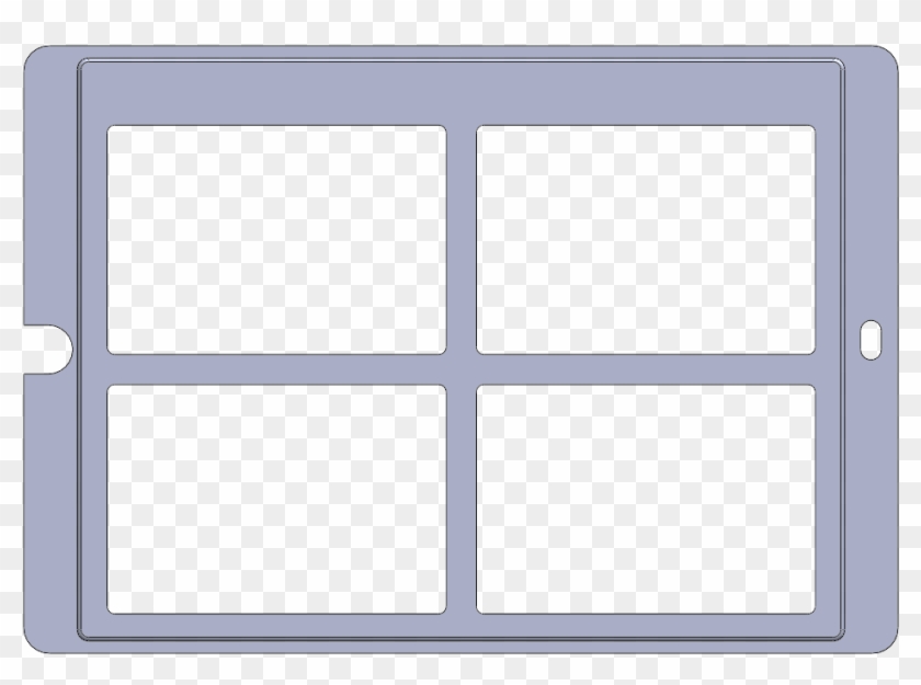 Attach A Keyguard To Your Speech Case To Improve Access - Window Clipart