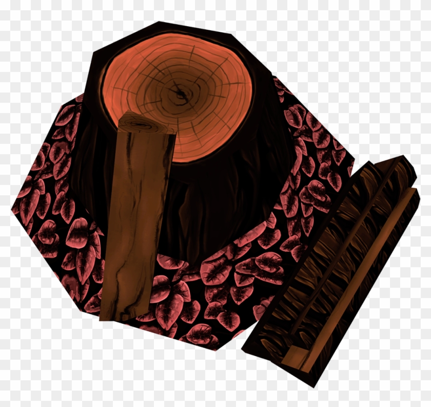 3d Tree Stump Model Created For Part Of A Battle Arena - Wood Clipart #5309557