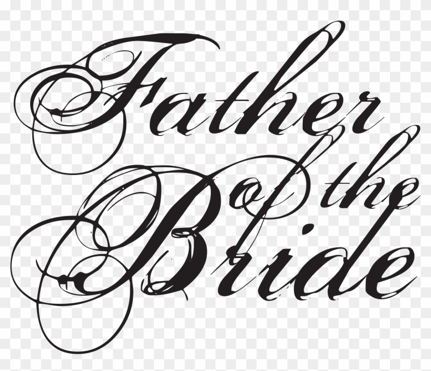 Png Transparent Stock Father Free Wedding Ideas Enliven - Calligraphy Clipart #5310277