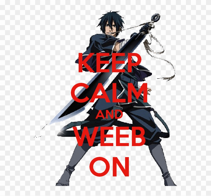 Keep Calm And Weeb On , Png Download - Brave 10 Anime Clipart