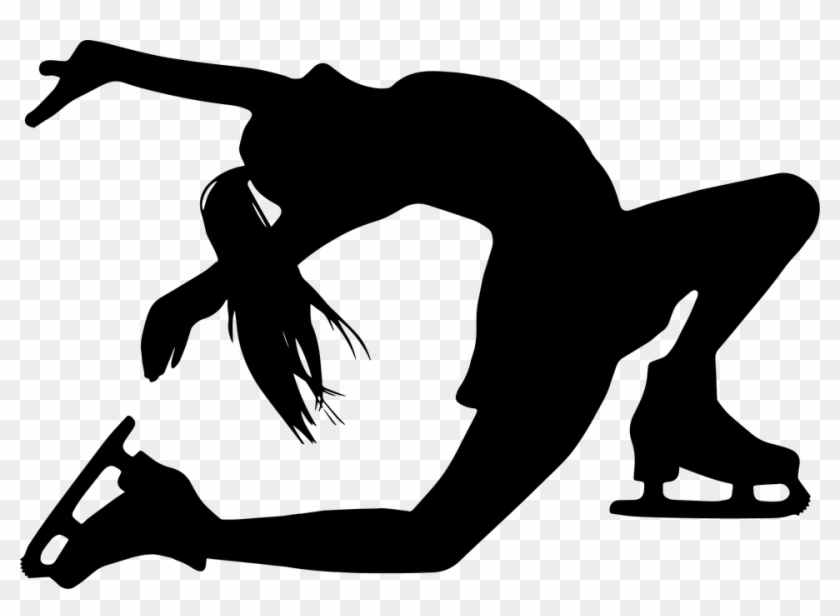 Figure Skater Women's Short Program - Olympic Winter Figure Skating Clipart - Png Download #5310390