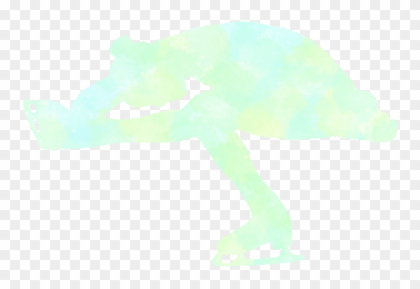 Skater Sticker - Figure Skating Jumps Clipart