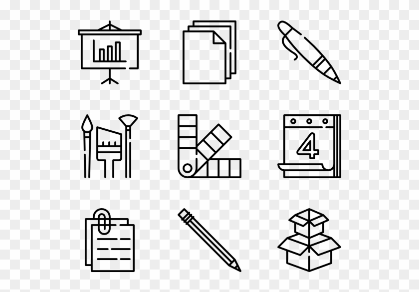 Stationery - Utensils Icon Transparent Background Clipart #5310770