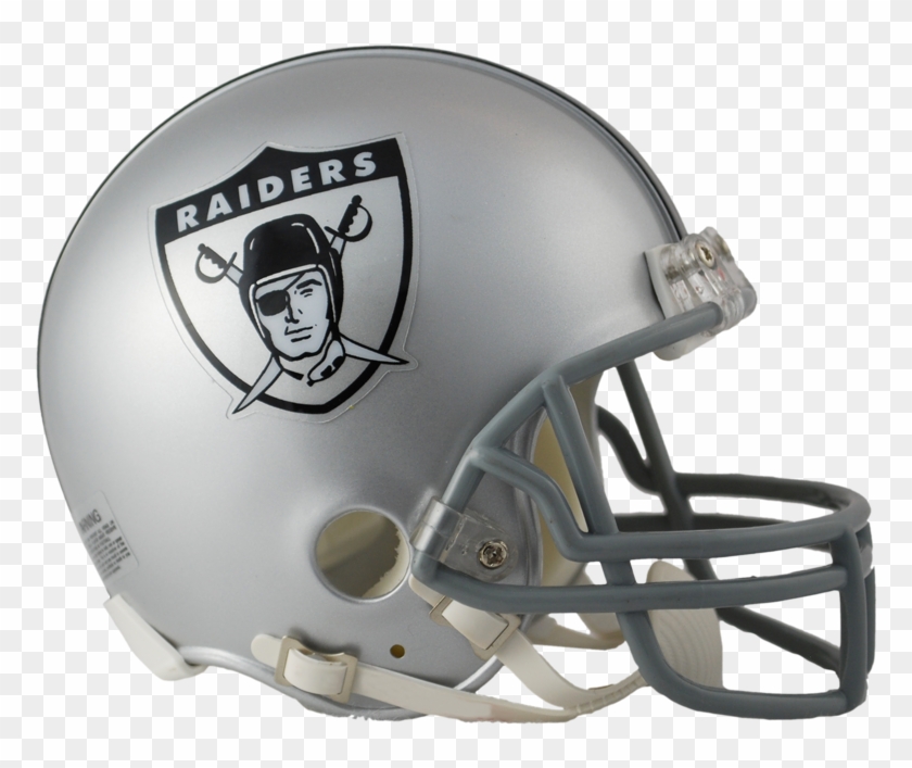 Oakland Raiders Vsr4 Mini Throwback Helmet - Grateful Dead Football Helmet Clipart #5310847