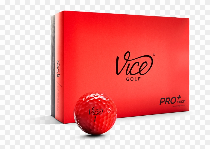 Vice Pro Plus Red - Vice Pro Plus Golf Balls Clipart