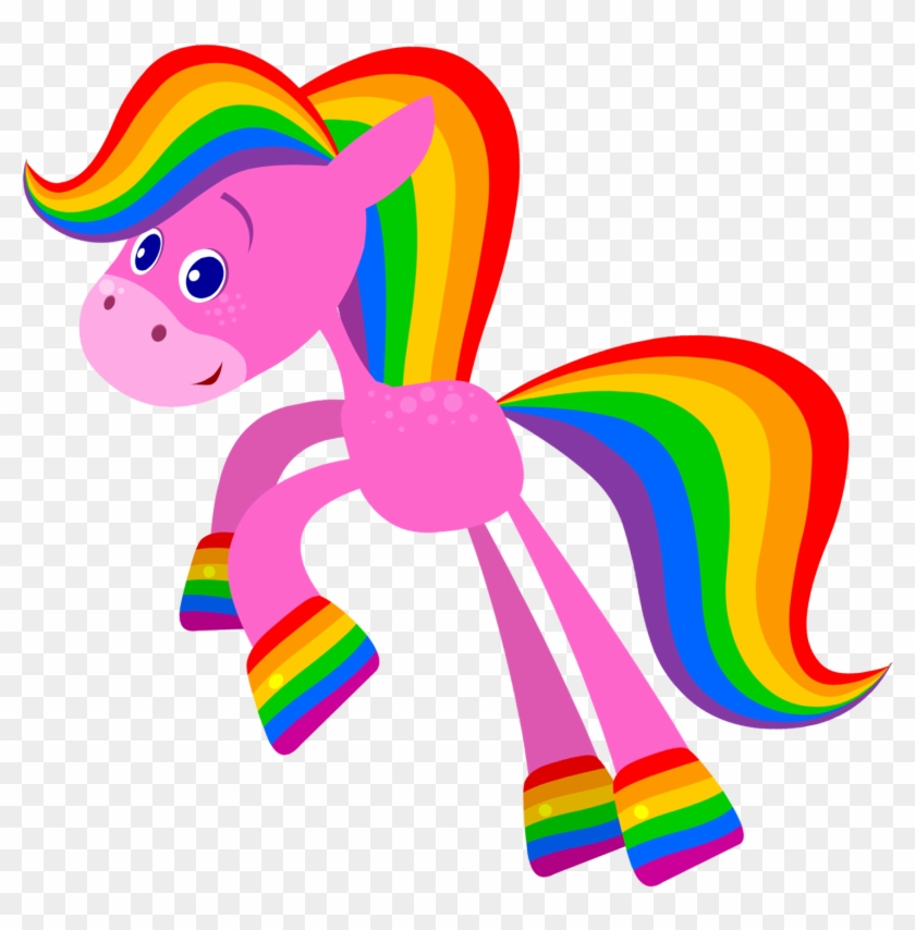 Rainbow Horse Dvd - Baby First Tv Characters Rainbow Horse Clipart
