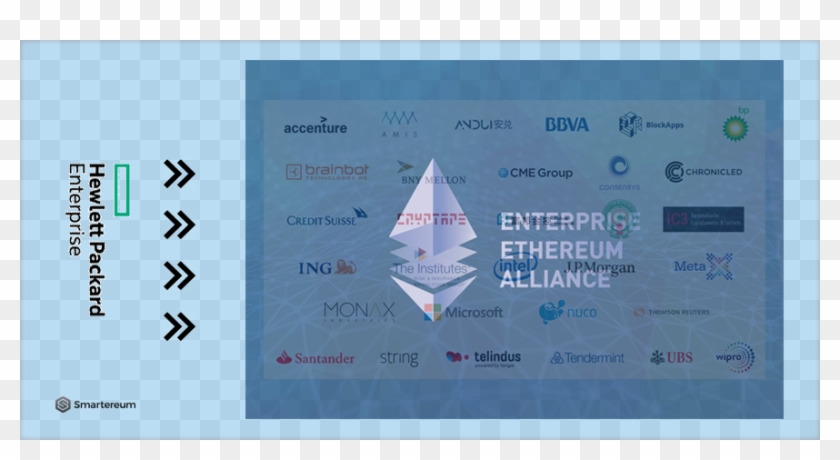 Hp Eea Ethereum Alliance - Hewlett Packard Enterprise Clipart