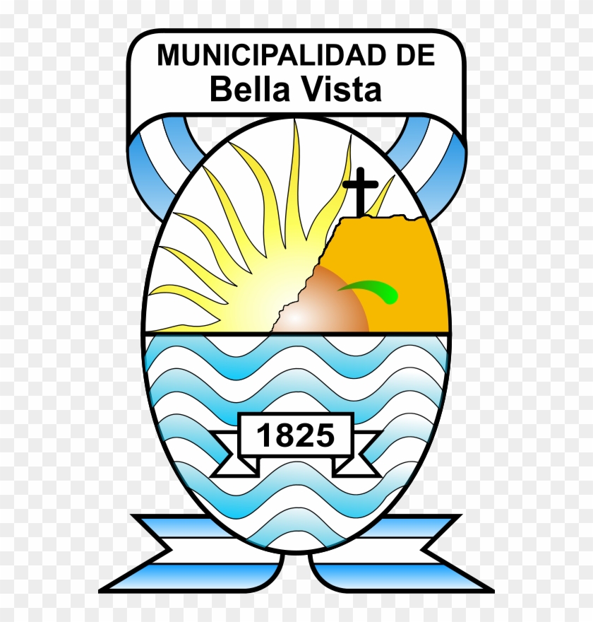 Free Vector Escudo De La Municipalidad De Bella Vista - Municipalidad De Bella Vista Clipart #5312697
