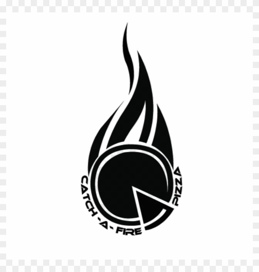 Catch A Fire Pizza - Emblem Clipart #5313055