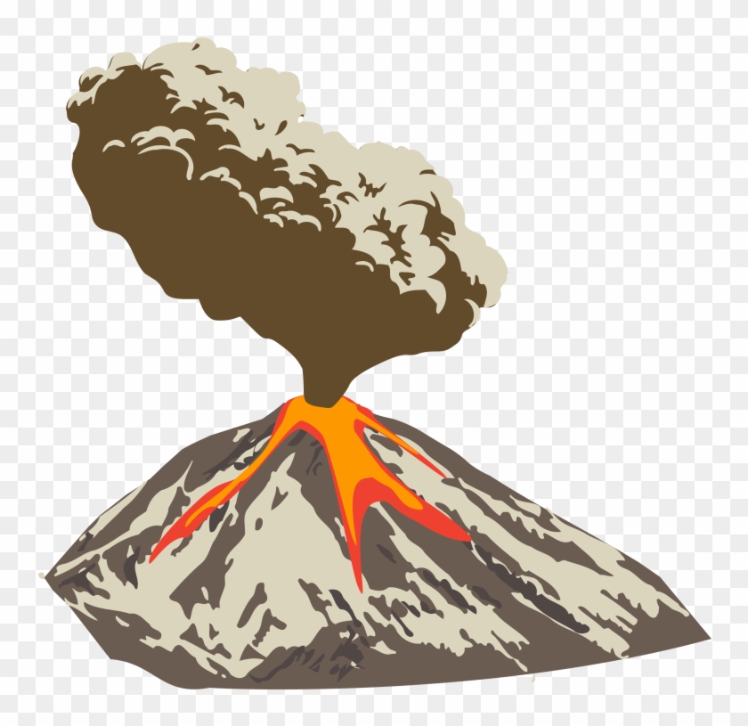 Download Volcano Png Clipart For Designing Projects - Transparent Background Volcano Clipart #5313139