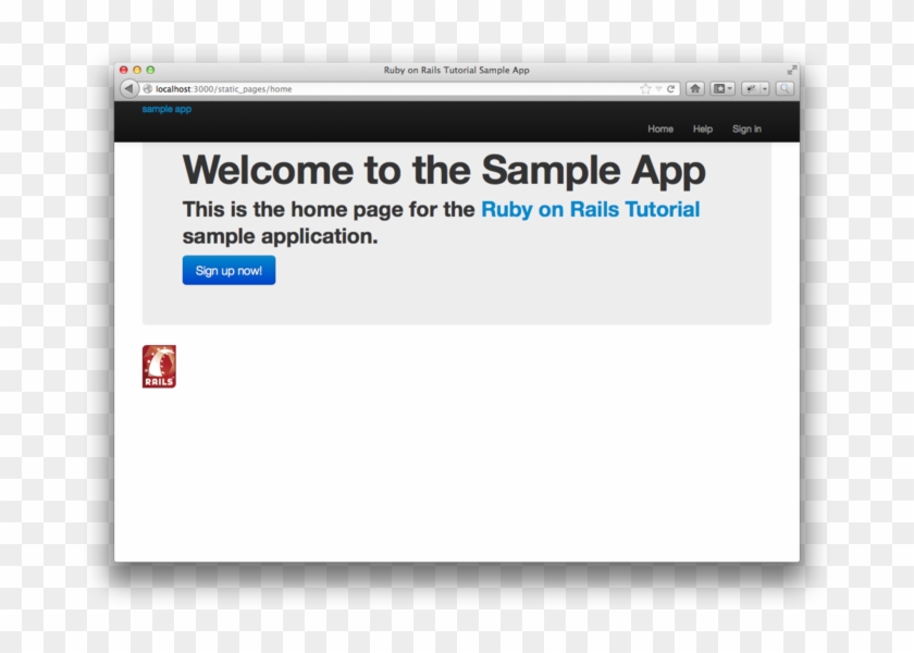 Https - Ruby On Rails Application Example Clipart #5313201