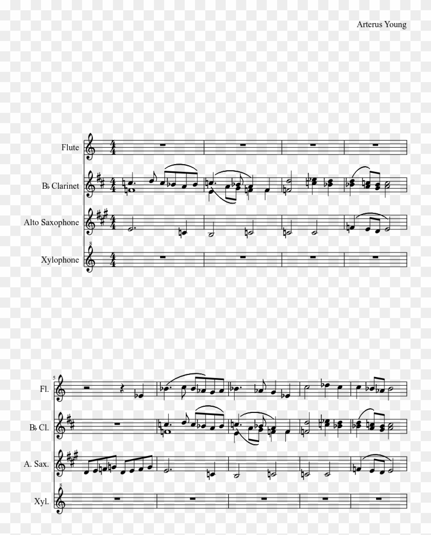 Spark Of Fire - Stereo Hearts Alto Sax Sheet Music Clipart