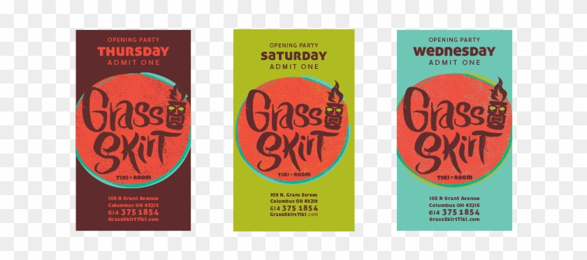 Grass Skirt Tiki Room - Tiki Clipart