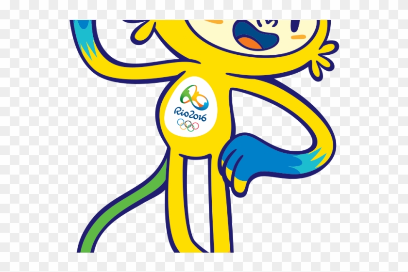 Medals Clipart Rio Olympics - Olympic Mascot With Theme - Png Download #5314205
