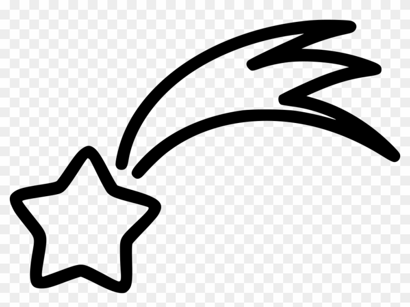 Falling Star Comments - Shooting Star Transparent Background Clipart