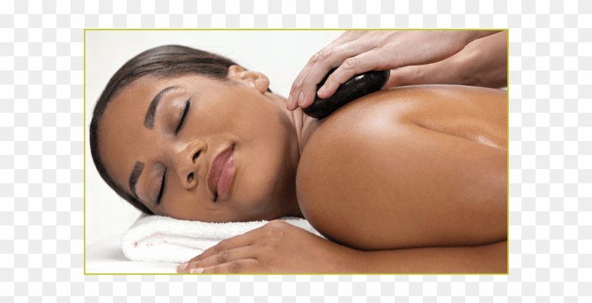 Beautiful Lady Enjoying The Body Massage - Sleep Clipart