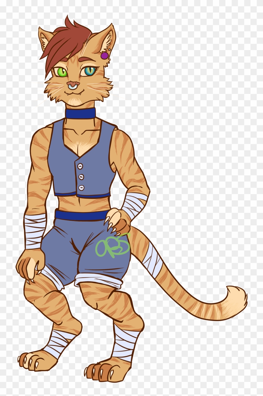Cat A Kitty Cat - Cartoon Clipart