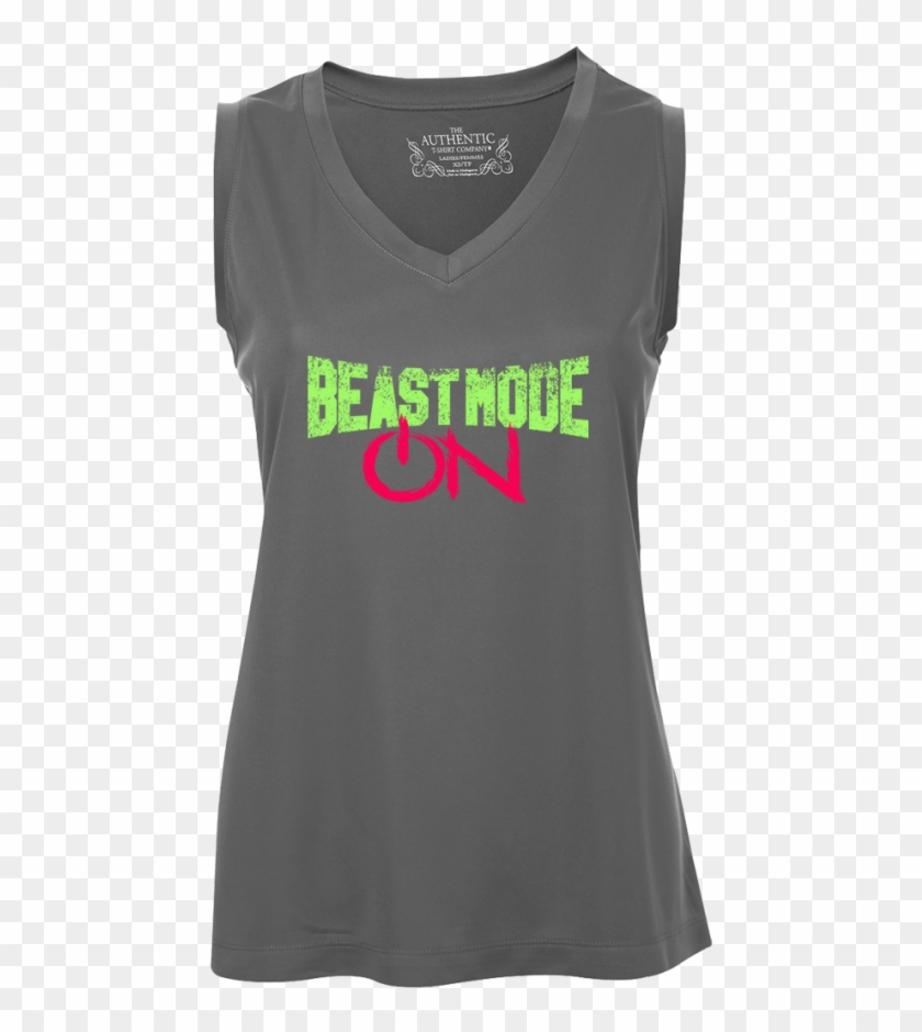 Beast Mode Ladies Sleeveless Top - Active Tank Clipart #5315263
