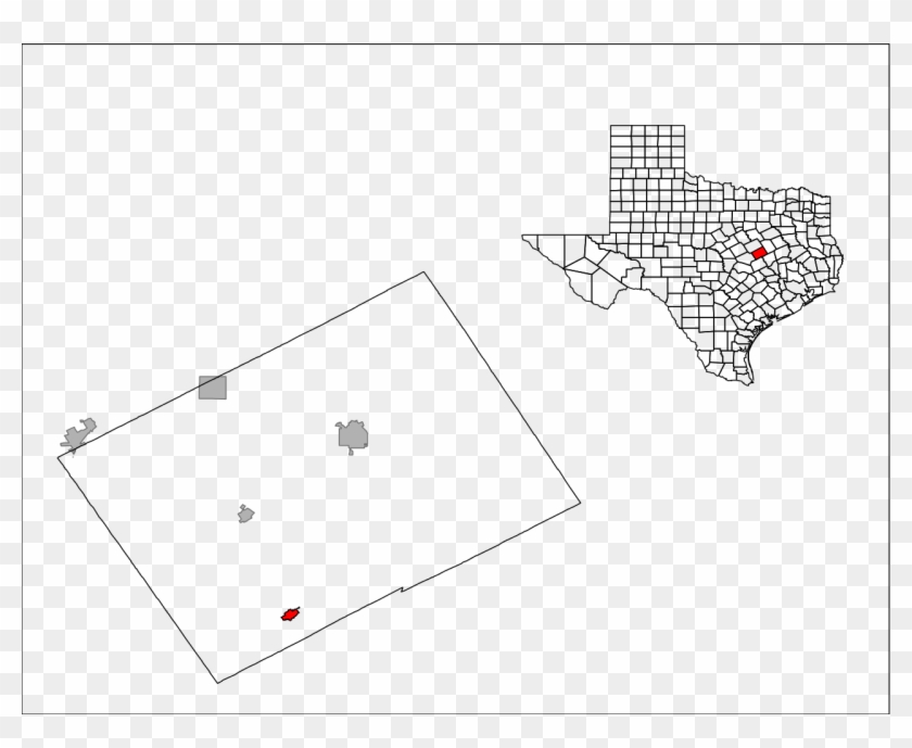 Falls County Rosebud - San Antonio De Bexar Location Clipart