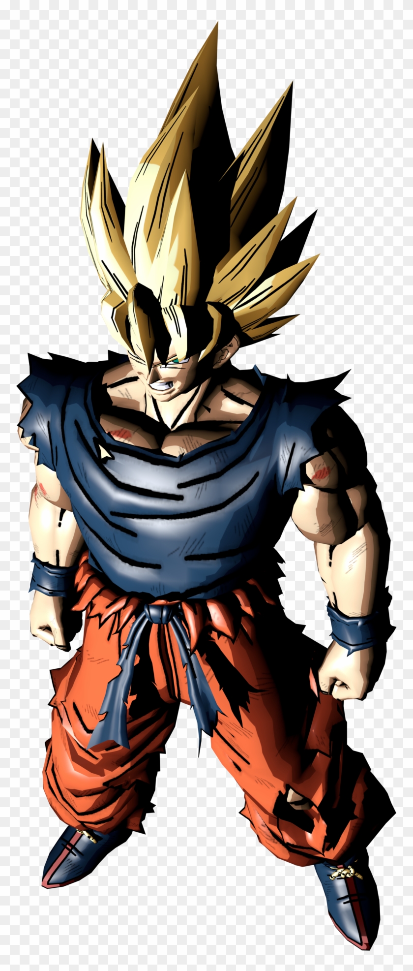 “i Am The Super Saiyan, Son Goku ” - Dragon Ball Clipart
