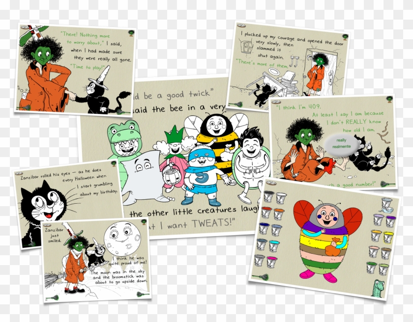 Screen Shots From Heckerty's Halloween - Cartoon Clipart