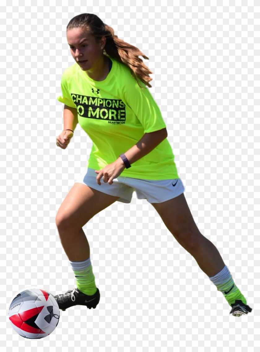 "the Beast Mode Soccer Camp Made Me More Self-reliant - Kick Up A Soccer Ball Clipart