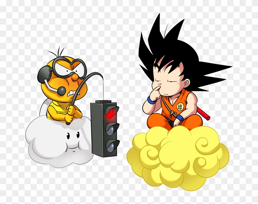 Son Goku And Lakitu Preview - Sangoku Enfant Clipart #5316272