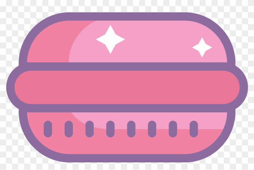 Pink Macaron Icon Clipart #5316313
