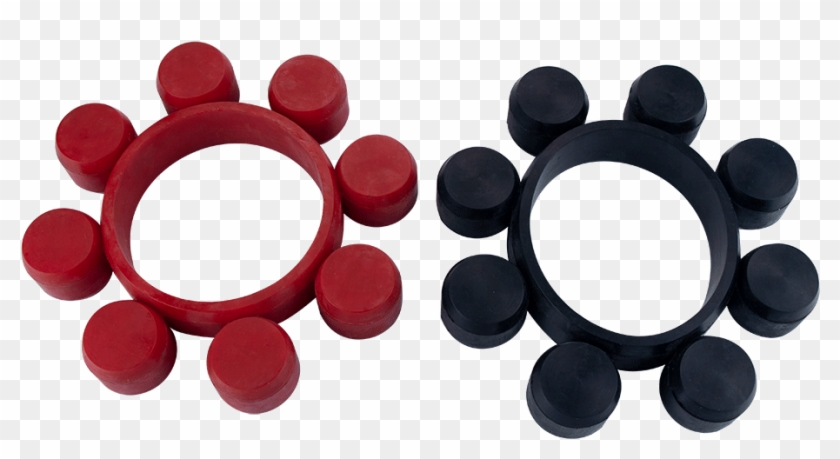 Rubber Diamond Hexagonal Wheel Plum Flower Cushion - Circle Clipart