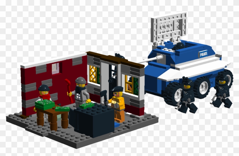 Legos Transparent Team - Lego Swat Team Set Clipart #5316469