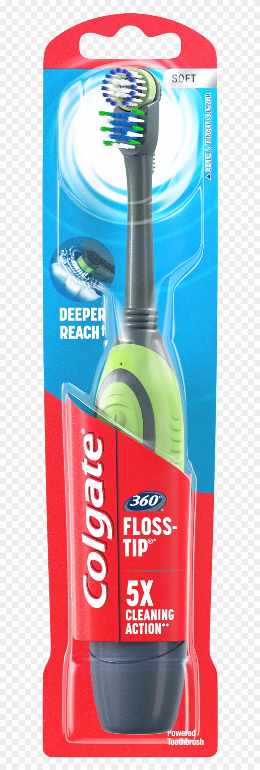 Banner Royalty Free Stock Colgate Total Advanced Tip - Colgate 360 Toothbrush Bristle Clipart #5316708