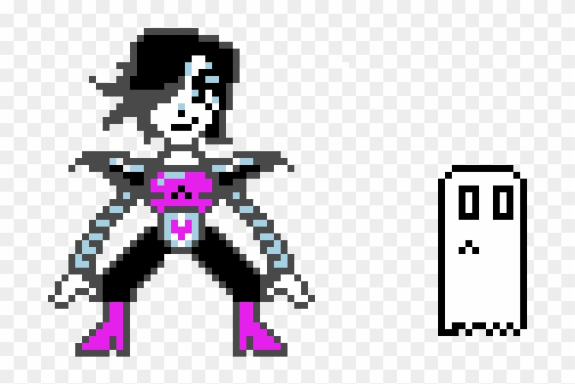 Mettaton Ex And Blooky - Deltarune Barney The Dinosaur Clipart #5316980