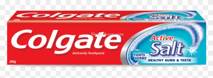 Colgate Active Salt Toothpaste Clipart #5317571