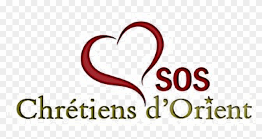 Logo Sos Chrétiens D Orient - Heart Clipart #5317666