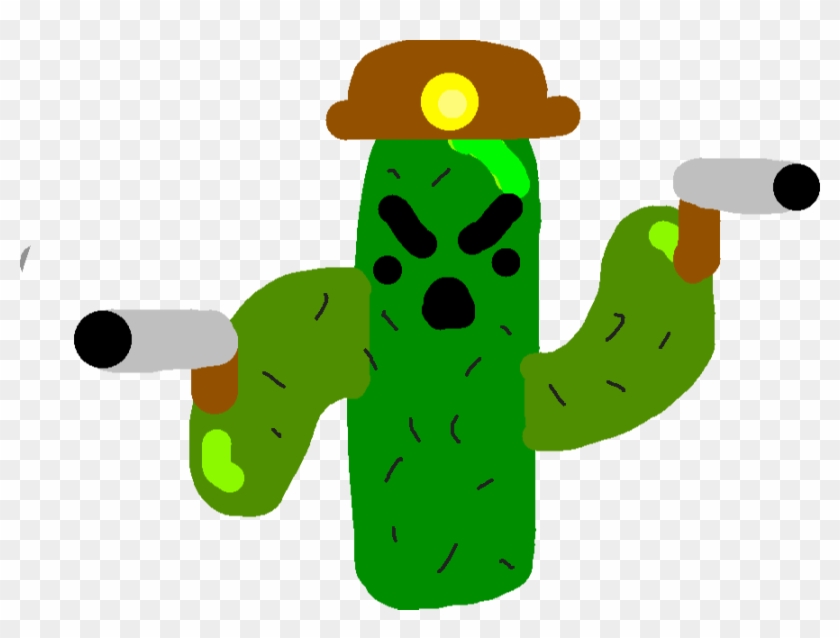 The Cacti Bandit Clipart #5317845