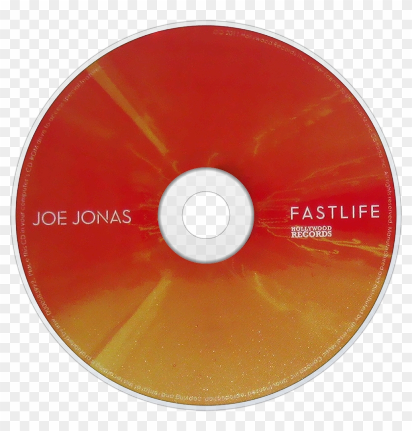Joe Jonas Fastlife Cd Disc Image - Circle Clipart