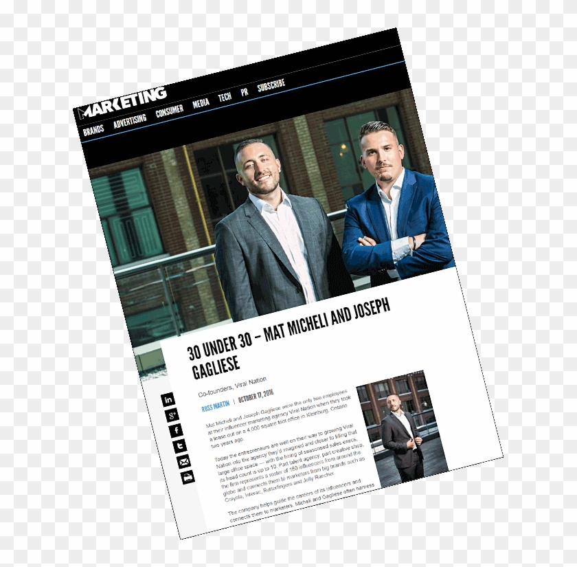 ~joe Gagliese Social Influencers Can Produce Viral - Gentleman Clipart #5318972