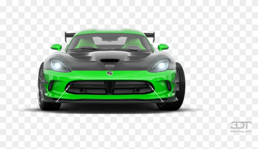 Dodge Srt Viper 2 Door Coupe - Supercar Clipart