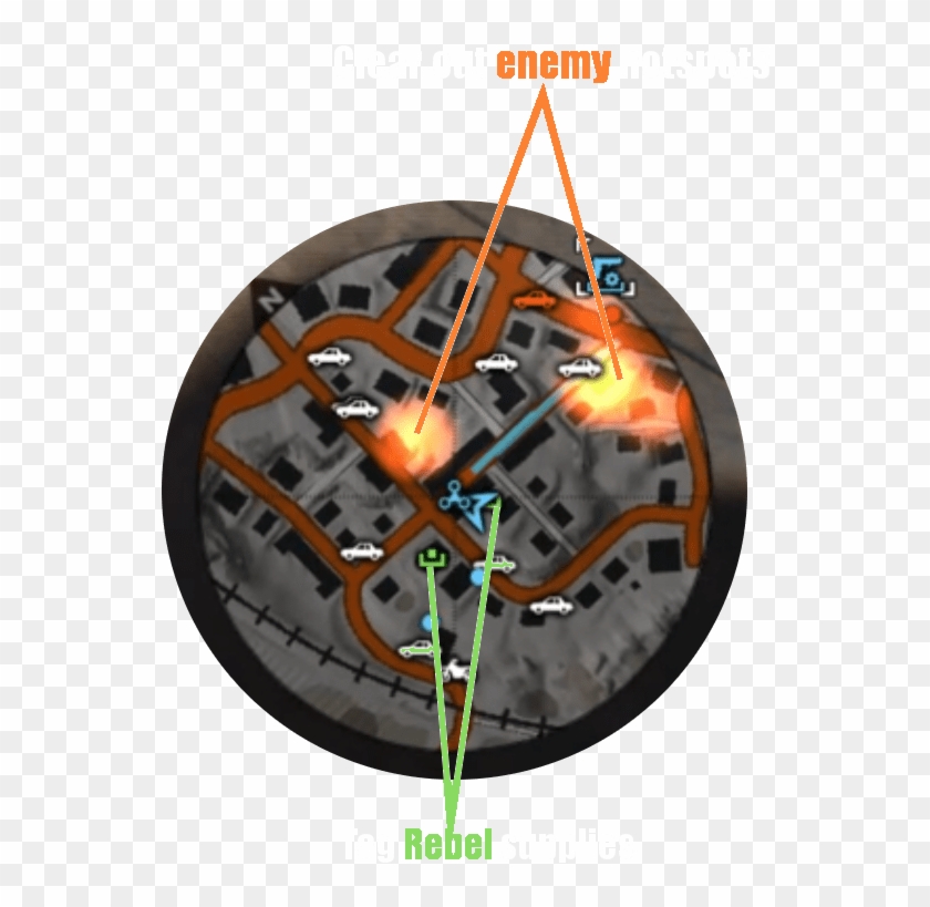 Ghost Recon Wildlands Png - Wildlands Mini Map Clipart #5319547