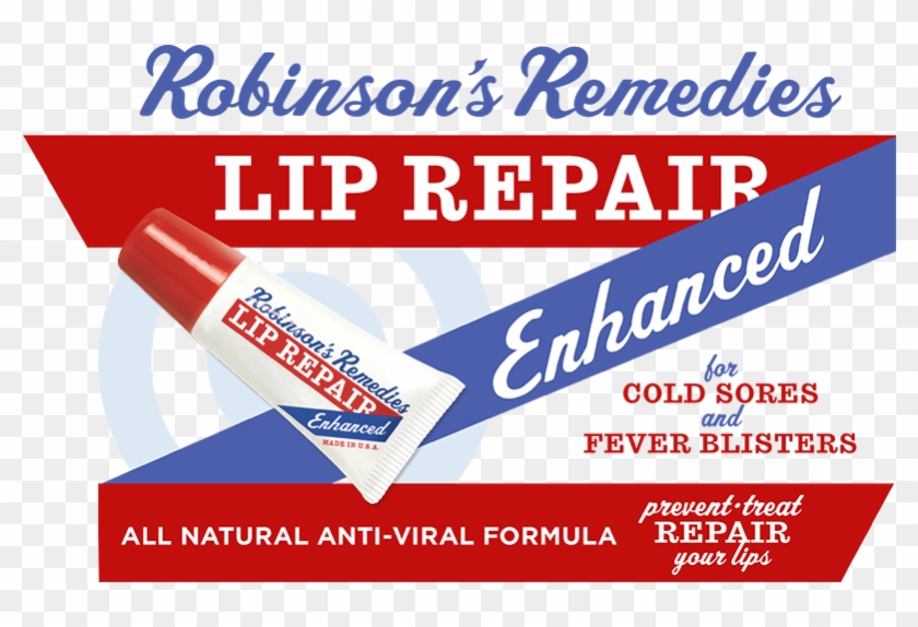 Robinson's Remedies Lip Repair Enhanced - Graphic Design Clipart #5320034