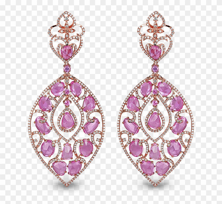 Sapphire Chandelier Earrings - Chandelier Earrings Multi Color Clipart