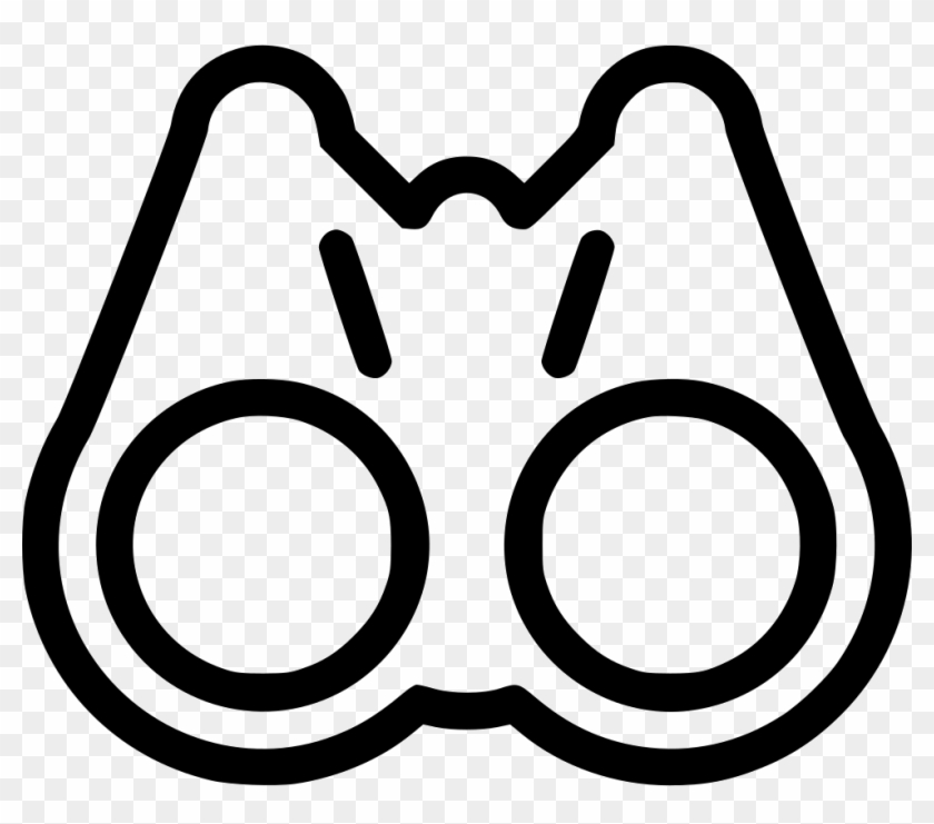 Binocular Png Icon - Circle Clipart