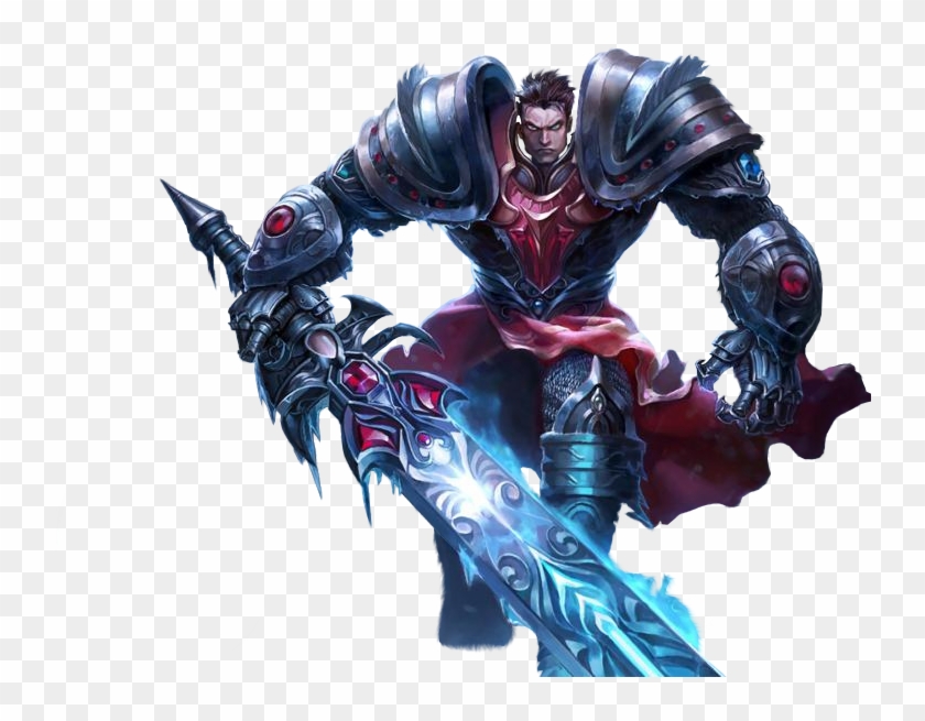 Dreadknight Garen Skin Free New - Mobile Legends Characters Png Clipart #5321052