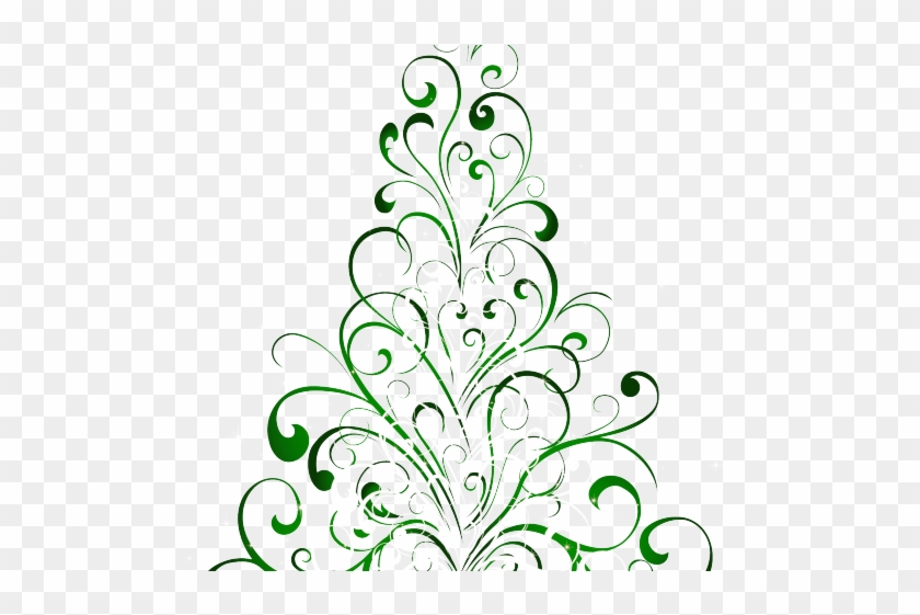 Christmas Ornament Clipart Line Art - Christmas Tree Clip Art Free Transparent - Png Download